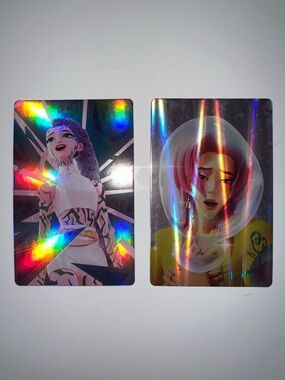 McDonald’s X kpop demon hunters Holographic Cards - Rumi & romance